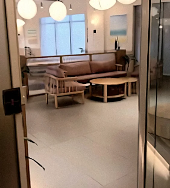 Reception lounge at the Procor office